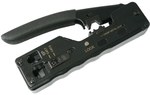 Crimping tool 8P/6P/4P (RJ45/RJ12/RJ11) for EZ type plugs and thick wire ALANTEC