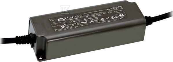 Zasilacz LED 40W 15V 2.67A NPF-40-15 - NPF-40-15