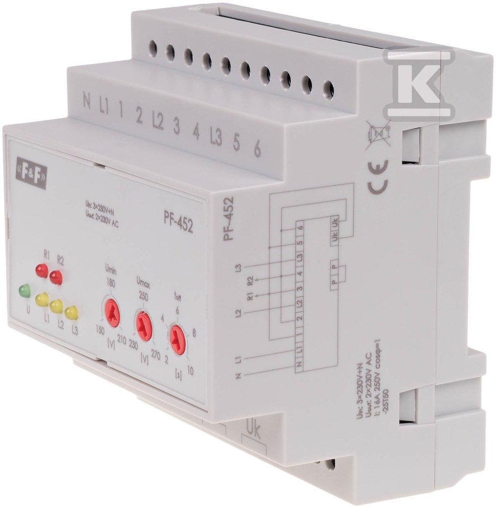 Automatic phase switch with phase - PF-452