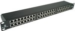 Patch panel STP kat.6, 48 portova, IDC ALANTEC