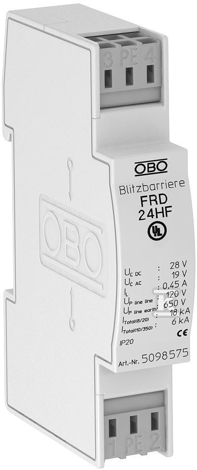 Bariera odgromowa 24V typ FRD 24 HF - 5098575