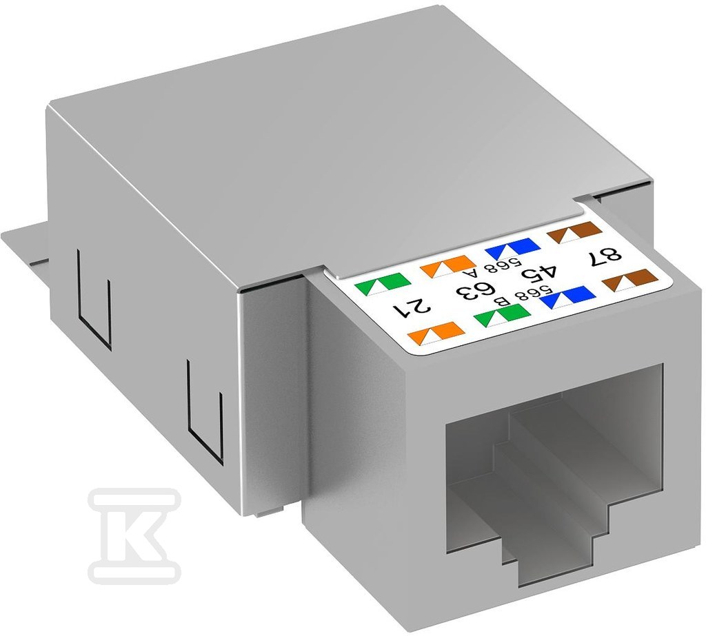 Moduł przyłączeniowy kat. 5, ekranowany - 6117325