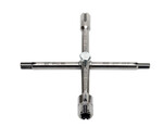 Klucz sanitarny krzyżakowy 3/8",1/2",3/4",1" 80 mm