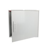 Корпус білий накладний, 72M, IP44, 125A, II клас, 500x550x160mm, DIN-рейка, глухі двері, N+PE безгвинтовий