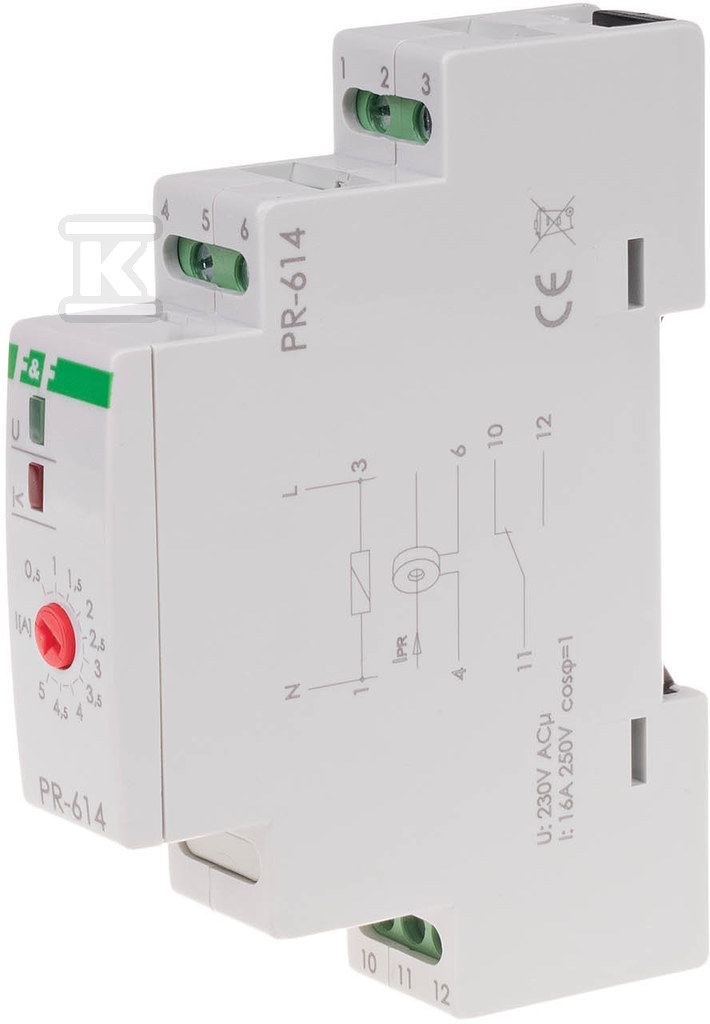 Реле пріоритету, монтаж на DIN-рейку, - PR-614