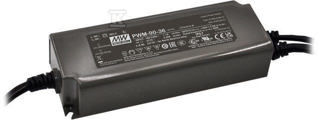 Блок живлення LED 90W 12V 7.5A - PWM-90-12