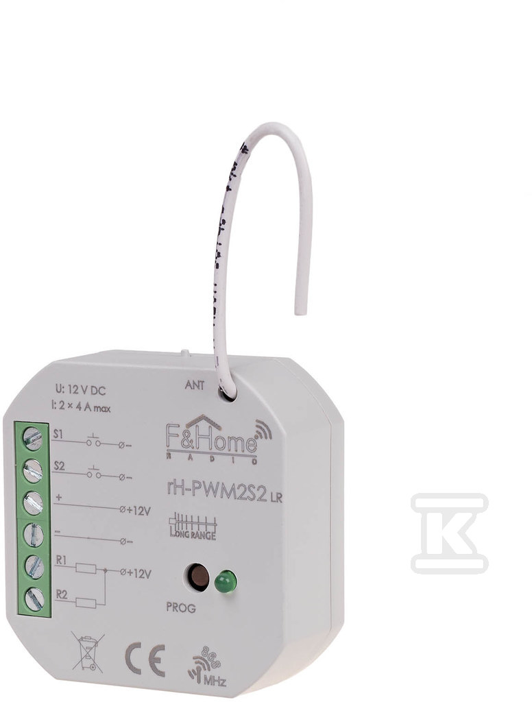 Low voltage two-channel pwm controller - RH-PWM2S2-LR