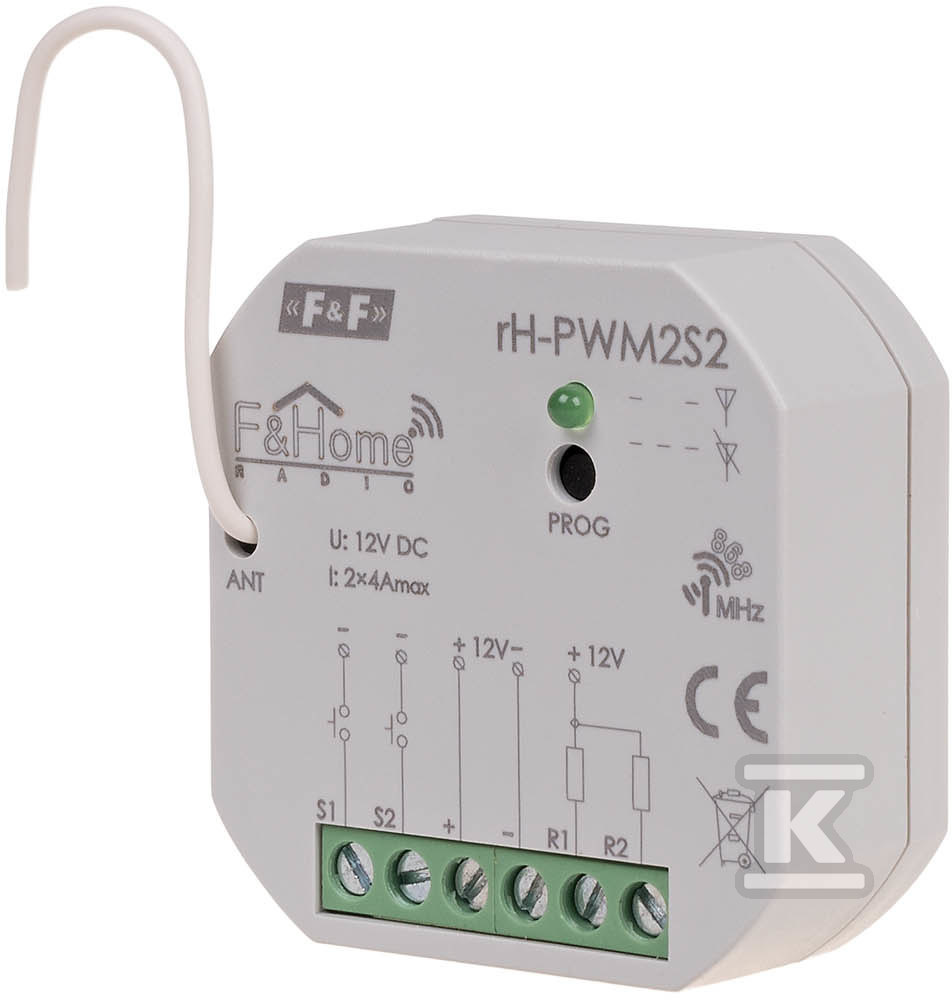 Dvoukanálový nízkonapěťový pwm - RH-PWM2S2