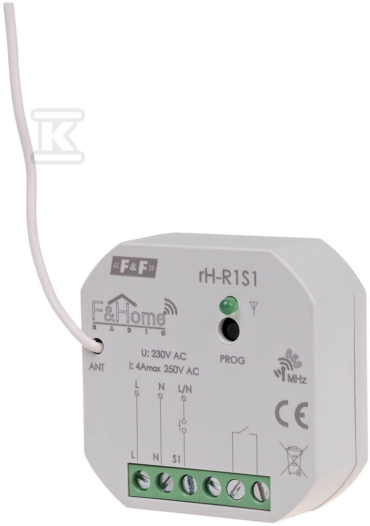 Single-channel relay with - RH-R1S1I