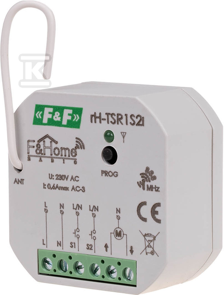 Tri-state relay with double transmitter - RH-TSR1S2I