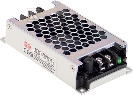 Перетворювач 30W 9~36V-12V 2.5A - RSD-30G-12