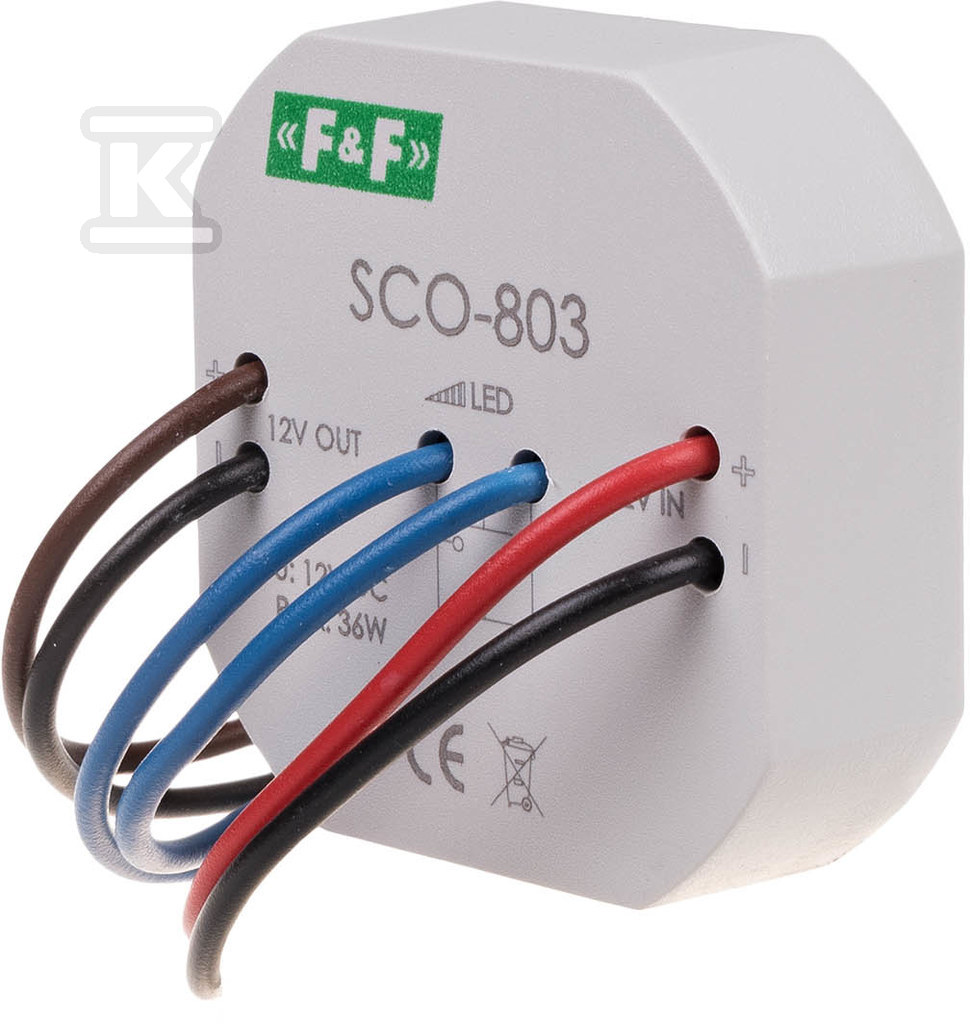 Dimmer de iluminat LED, cu memorie, - SCO-803