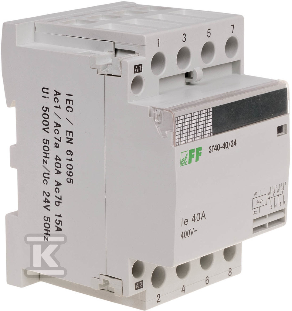 Modular contactor ST40-40/24 modular - ST40-40-24V