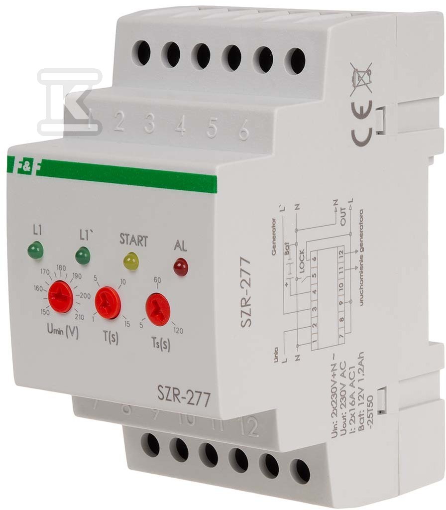 Single-phase power reserve switching - SZR-277