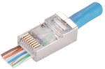 RJ45 STP cat.6 áteresztő dugó (100 db-os csomag) ALANTEC