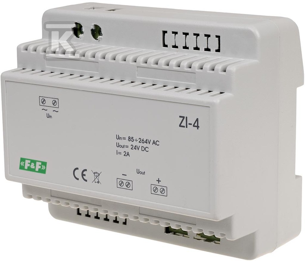 ZI-4 switching power supply, input - ZI-4