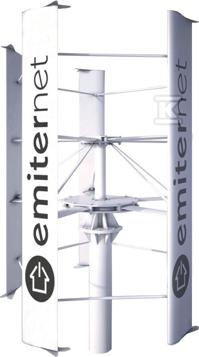 Turbina wiatrowa o mocy 300W Emiternet System pracy Off Grid / Hybrydowy HIP-TURBINA300