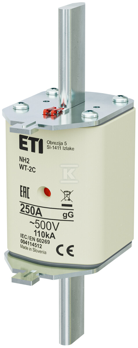 Wkładka bezpiecznikowa - NH2C gG - 004114512