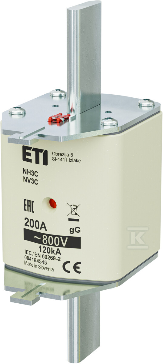 Wkładka topikowa zwłoczna / KOMBI NH3C - 004184545
