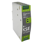 Імпульсний блок живлення KSE 07524M 230/ 24VDC 3,2A 76,8W на DIN-рейку, Вхід: 96-264VAC, Ta70, 17000-1546