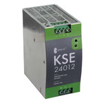 Імпульсний блок живлення KSE 24012M 230/ 12VDC 20A 150W на DIN-рейку, Вхід: 96-264VAC, Ta70, 18912-9987