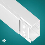 Kanał Elektroinstalacyjny (KE) PVC-U 60/110 Biały - 2 m (6 szt./op.)