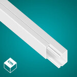 Kanał Elektroinstalacyjny (MKI) PVC-U 15/25 Biały - 2 m (24 szt./op.)