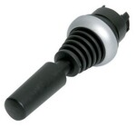 Joystick M22-WJ2H 2 horizontal titanium positions with spring return