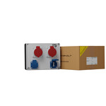Rozdzielnica budowlana FRED 2x16A 2x230V gniazda Mennekes Doktorvolt® 2336