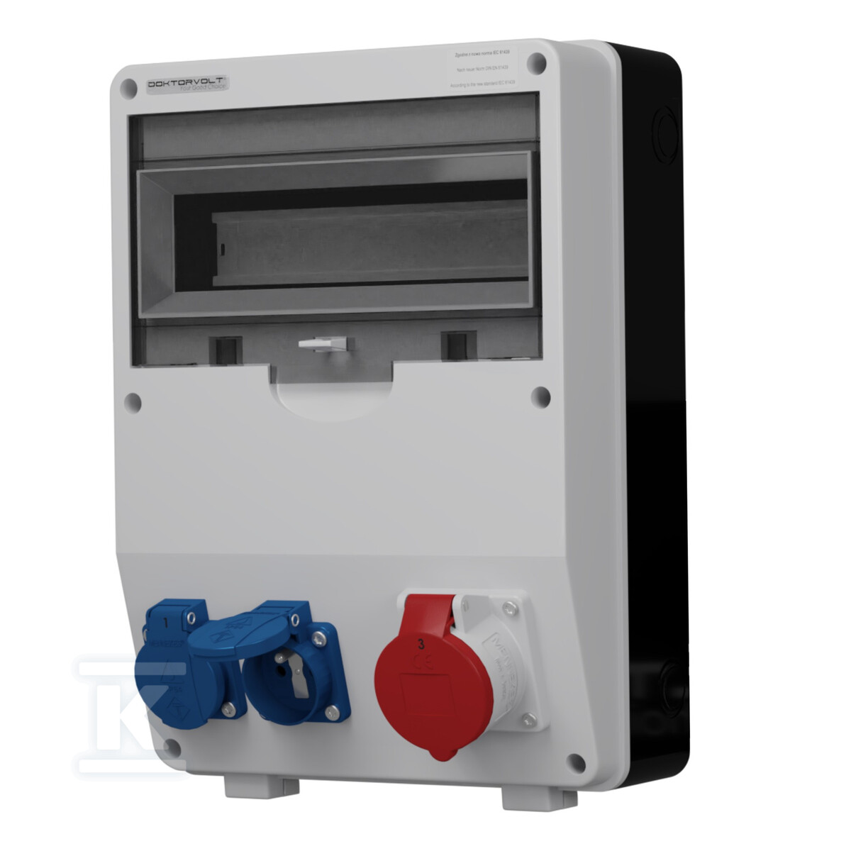 Quadro de distribuição de obra 16A - DV-6886-F