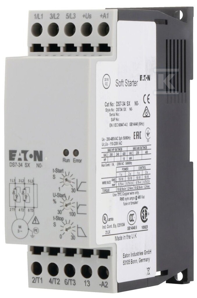 Sofstarter DS7-342SX007N0-N 7A - 134927