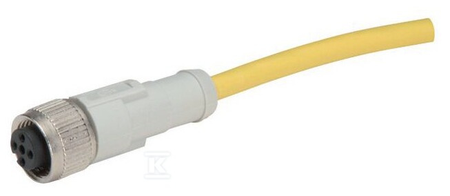 Kabel łączący M12, 4 żyły, 5M - 136294