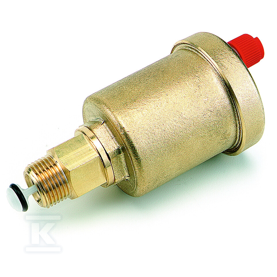Odpowietrznik z zaworem stopowym - 1/2" - 308104