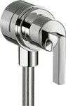 Hansgrohe AXOR Citterio Fixfit Stop, запірний клапан, настінний, з ручкою на одну руку - хром 39882000