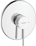 Jednouchwytowa bateria prysznicowa HG Zesis S, podtynkowa do iBox universal, Chrom