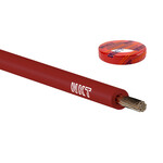 Cabo de instalação H07V-K (LGY) 1x1,5 vermelho.