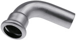 Kolano nyplowe 90° 1.4301 Inox - 54