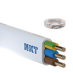 Cabo de instalação NKT instal YDYp, 750V, 3x4, branco.