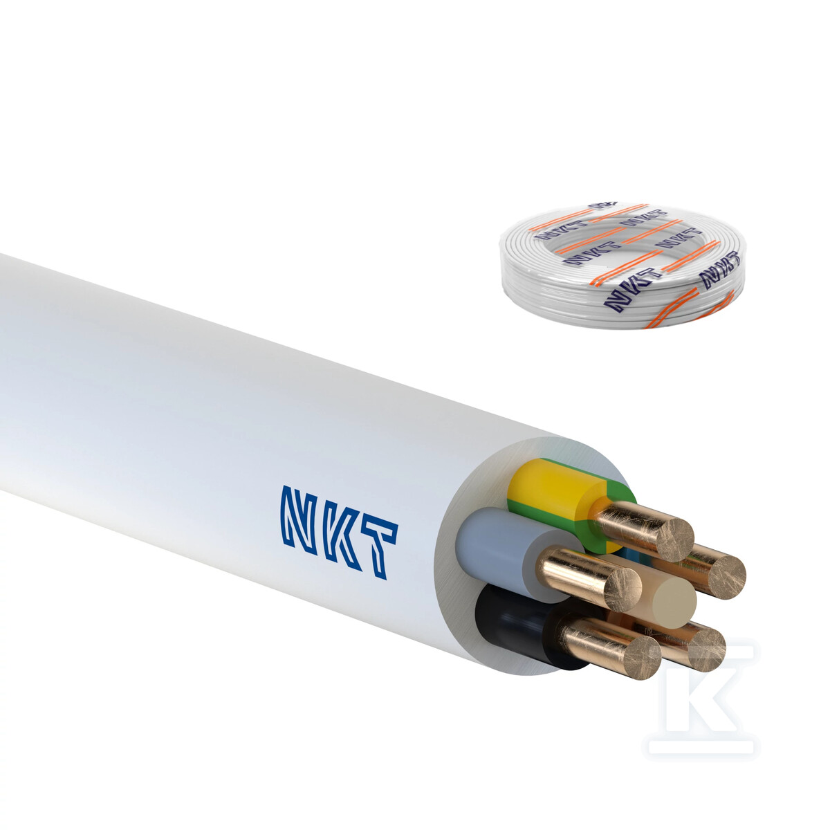 Przewód instalacyjny YDYżo 450/750 5x6 - 172170006C0100