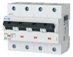 Автоматичний вимикач 25kA, In=100A, характеристика D. 4-полюсний. AZ-4-D100
