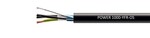 XLPE/PVC control cable, shielded, POWER 1000-YFR-OS 2x1 mm², black, black conductors numbered according to DIN VDE 0293-334.