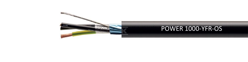 Control cable XLPE/PVC, shielded POWER - 18191187