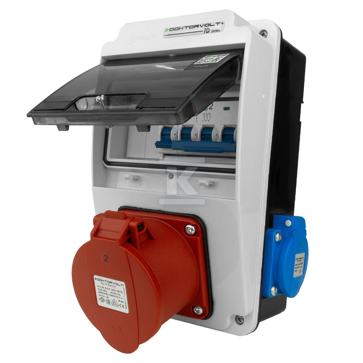 Rozdzielnica budowlana XS-S 32A 2x230V - DV-5060-D