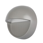 Oprawa ścienna elewacyjna 3W LED V-TAC szara okrągła 230V IP65 VT-1182-G 3000K 210lm