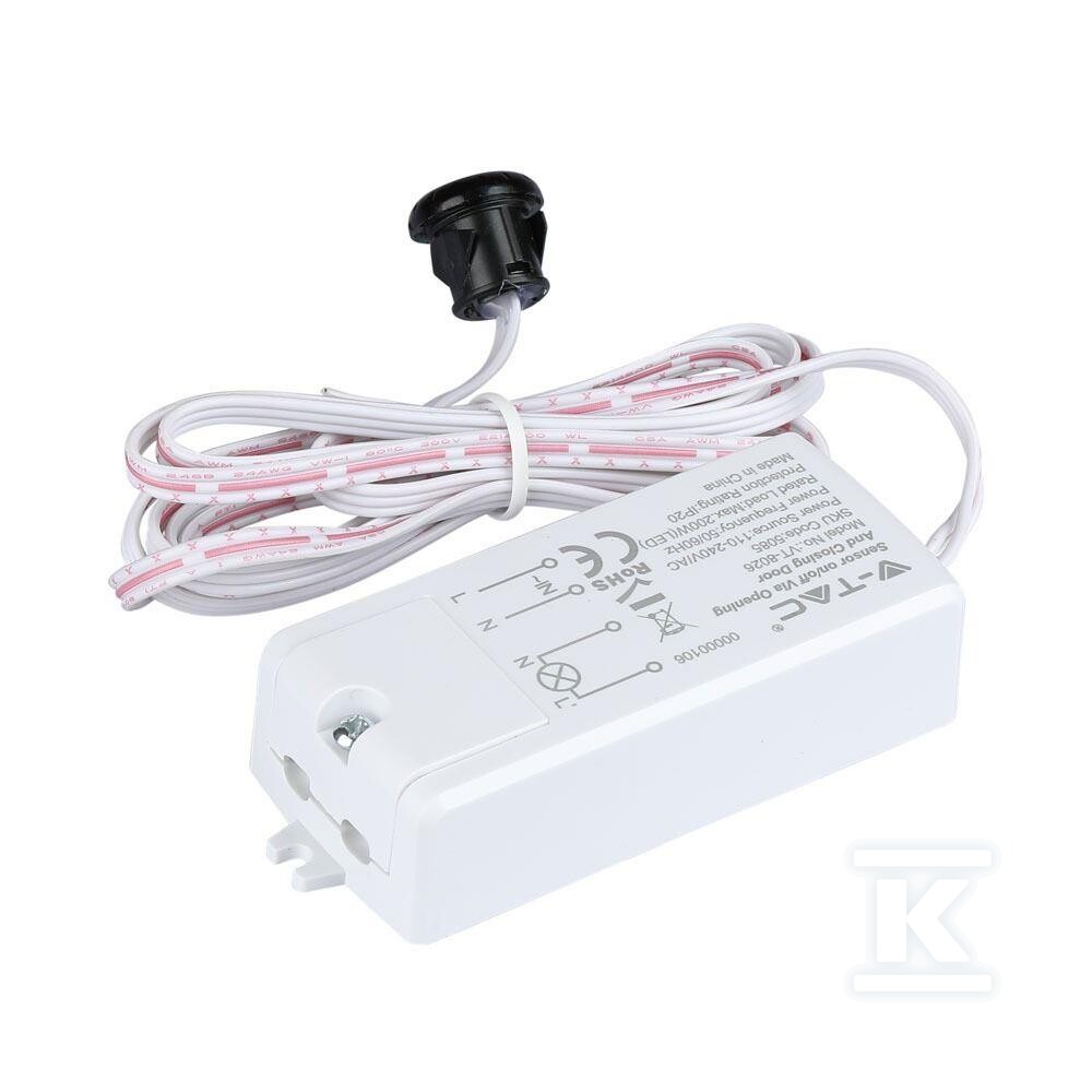 Czujnik ruchu na drzwi max.200W V-TAC - 5085