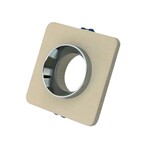 Oczko V-TAC gips beton GU10 kwadrat wpuszczane białe/chrom VT-862-CHR 5 lat gwarancji