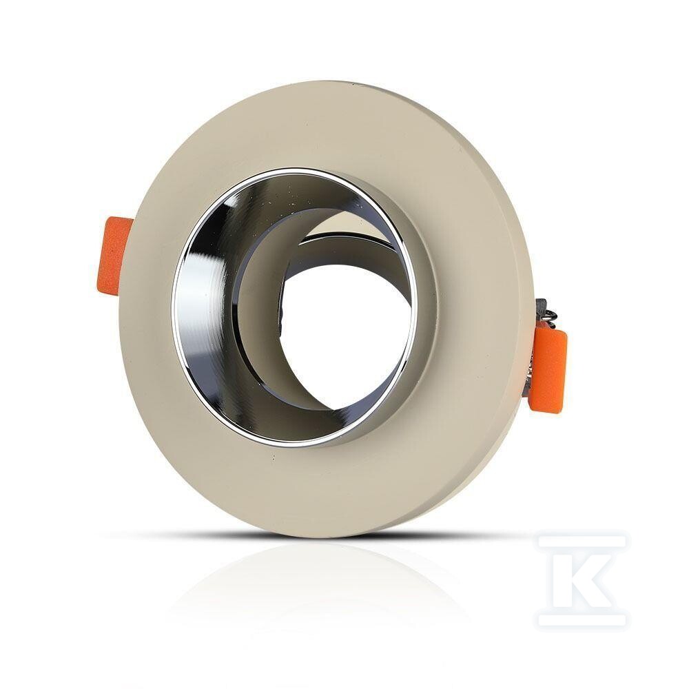 Oczko V-TAC gips beton GU10 okrągłe - 3126