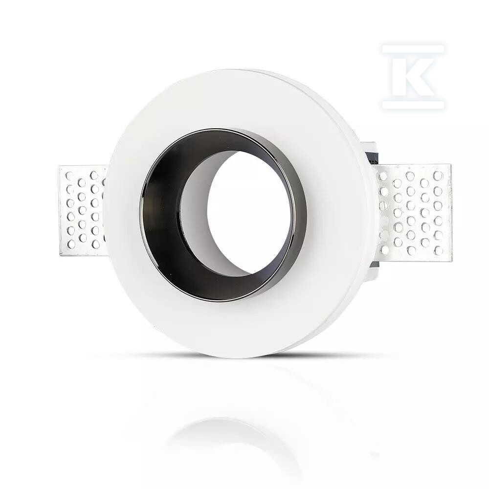 Oczko V-TAC gips GU10 okrągłe - 3145