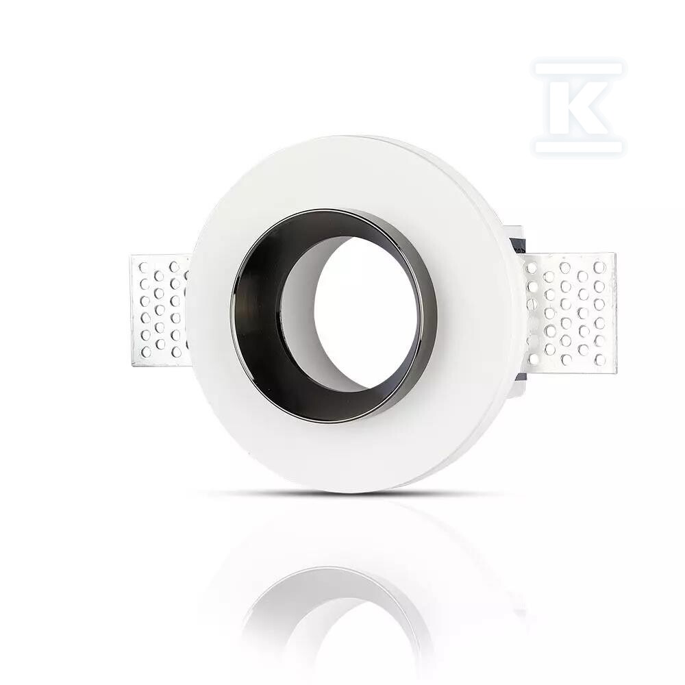 Oczko V-TAC gips GU10 okrągłe - 3146
