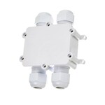 Puszka złączka mufa hermetyczna 4x4Pin biała 0.5-4mm2 średnica przewodu 8-12mm IP68 V-TAC VT-871